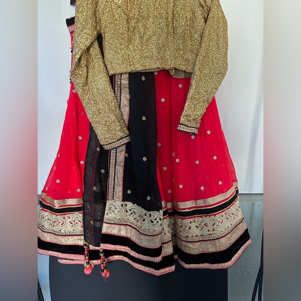 Indian lehenga outfit
